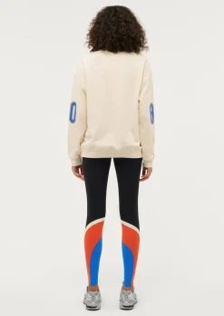 P.E Nation Tops|Jumpers|Rematch Sweat - Pearled Ivory