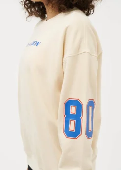 P.E Nation Tops|Jumpers|Rematch Sweat - Pearled Ivory