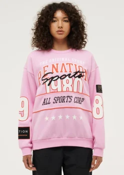 P.E Nation Jumpers|Summer League Sweat - Prism Pink
