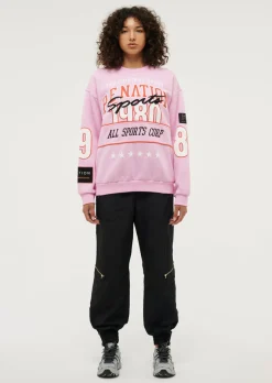 P.E Nation Jumpers|Summer League Sweat - Prism Pink