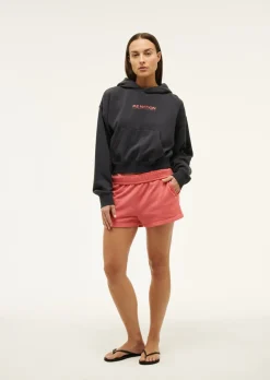 P.E Nation Tops|Transition Hoodie - Washed Ebony