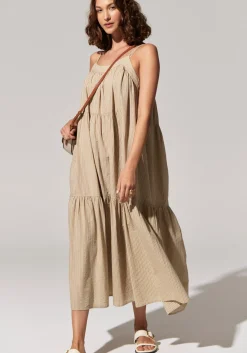 Pol Dresses|Acacia Sundress - Light Khaki