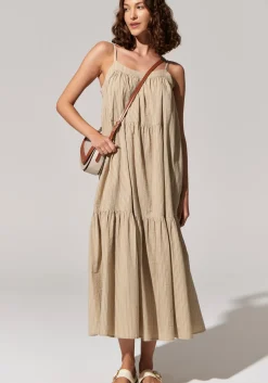 Pol Dresses|Acacia Sundress - Light Khaki