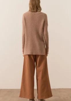 Pol Knitwear|Fitch Ribbed Knit - Blush