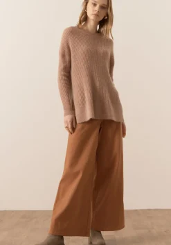 Pol Knitwear|Fitch Ribbed Knit - Blush
