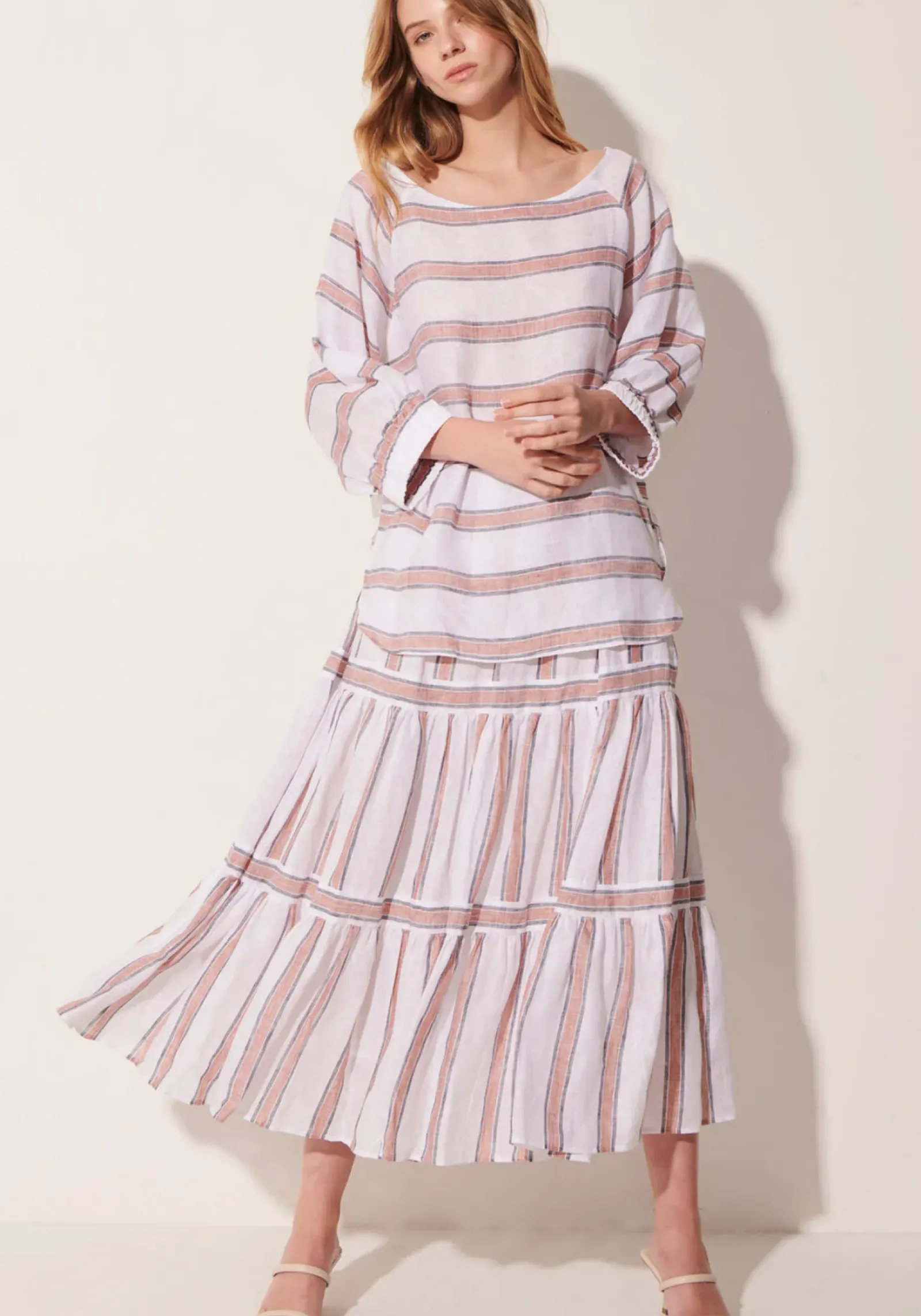 Not specified Tops|POL Florence Top- Stripe