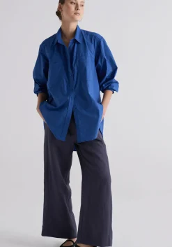 Pol Tops|Louie Pocket Shirt - Marine