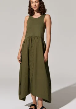 Pol Dresses|Toya Tank Dress - Khaki
