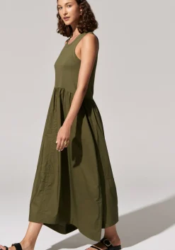 Pol Dresses|Toya Tank Dress - Khaki