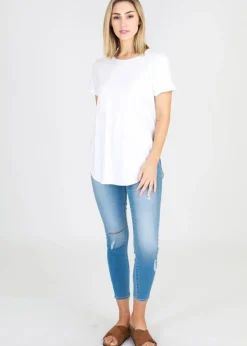 3rd Story Toggle Menu|Tops|Elwood Tee - White