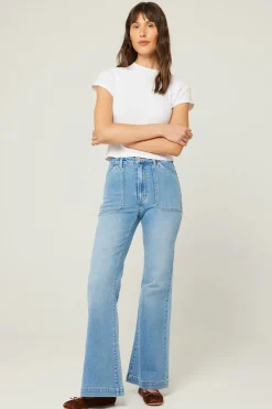 Rolla's Pants|Jeans|Rolla's Eastcoast Flare Carly- Vintage Blue