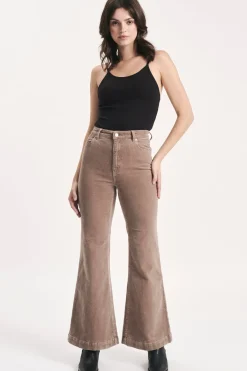 Rolla's Jeans|Rolla's Eastcoast Flare Mink Cord - Mink
