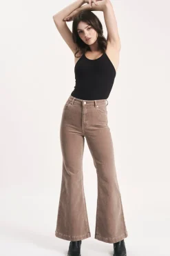 Rolla's Jeans|Rolla's Eastcoast Flare Mink Cord - Mink