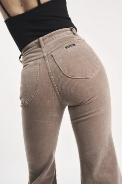 Rolla's Jeans|Rolla's Eastcoast Flare Mink Cord - Mink