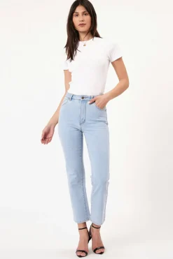 Rolla's Jeans|Rollas Original Straight Lune - Light Vintage Blue