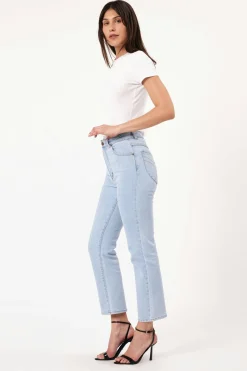Rolla's Jeans|Rollas Original Straight Lune - Light Vintage Blue