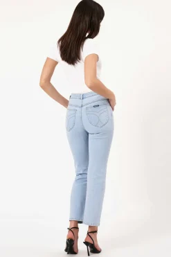 Rolla's Jeans|Rollas Original Straight Lune - Light Vintage Blue