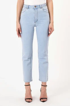 Rolla's Jeans|Rollas Original Straight Lune - Light Vintage Blue