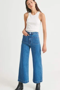 Rolla's Jeans|Rolla's Sailor Jean - Ashley Blue