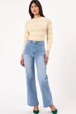 Rolla's Jeans|Rolla's Sailor Long Ranch - Mid Vintage Blue