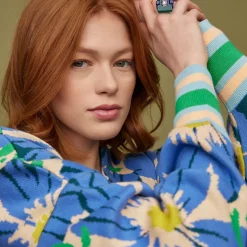 Sage & Clare Knitwear|Sage & Clare Berkeley Jacquard Robe