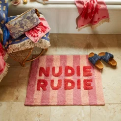 Sage & Clare Bath Mats|Sage & Clare Ira Nudie Rudie Bath Mat - Posy