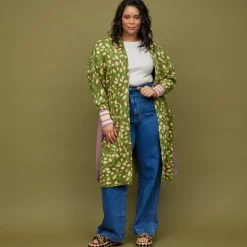 Sage & Clare Knitwear|Sage & Clare Jacquard Robe - Hermosa