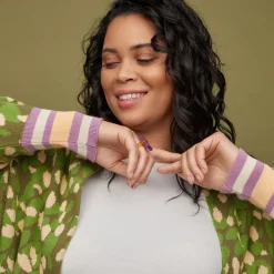 Sage & Clare Knitwear|Sage & Clare Jacquard Robe - Hermosa