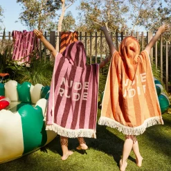 Sage & Clare Accessories|Sage & Clare Jarita Hooded Towel - Rosewater