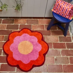 Sage & Clare Bath Mats|Sage & Clare Kiska Bath Mat - Dahlia