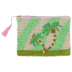 Sage & Clare Accessories|Sage & Clare San Carlos Raffia Clutch
