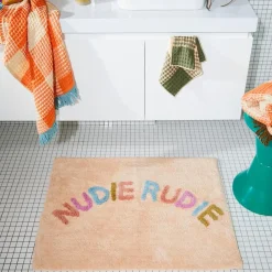 Sage & Clare Bath Mats|Sage & Clare Tula Nudie Bath Mat - Tigre