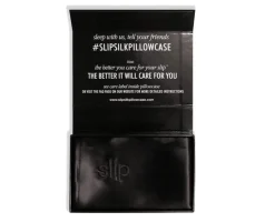 Slip Bedding|Pure Silk Pillowcase - Black
