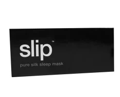 Slip Bedding|Pure Silk Sleep Mask - Black