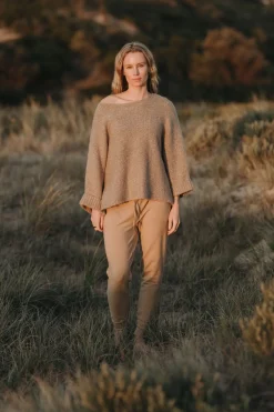 Talamaya Knitwear|Embrace Pullover - Vintage Khaki