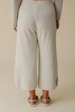 Talamaya Pants|Retreat Cotton Twist Pant - Silver & Salt
