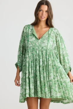 Talisman Dresses|Wisteria Mini Dress - Apple Blossom