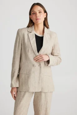 The Shanty Jackets & Coats|Adel Blazer - Naturado
