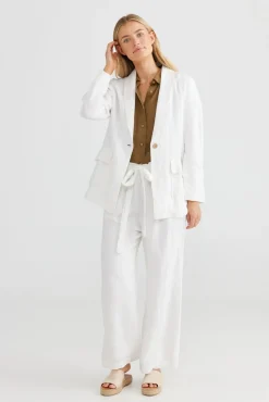 The Shanty Jackets & Coats|Didi Jacket - White