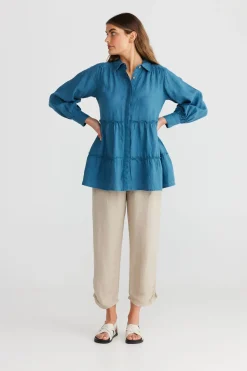 The Shanty Tops|Mia Top - Blue Steel