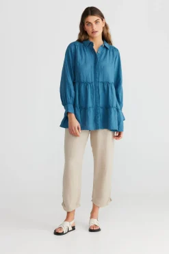 The Shanty Tops|Mia Top - Blue Steel