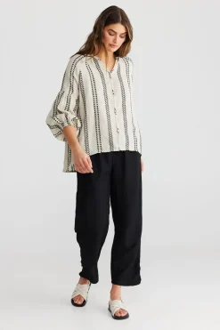 The Shanty Tops|Salerno Top - Valentina Stripe