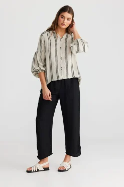 The Shanty Tops|Salerno Top - Valentina Stripe