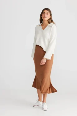The Shanty Skirts|Sicily Skirt - Terracotta
