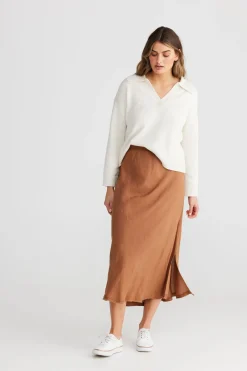 The Shanty Skirts|Sicily Skirt - Terracotta