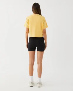 Upstate Tops|Evolve Cropped Tee- Pina Colada