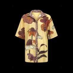 Wandering Folk Toggle Menu|Tops|Glades Over Swim Shirt - Chamomile