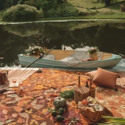 Wandering Folk Accessories|Picnic|Picnic Rug - Plum