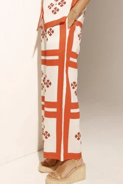 Zoe Kratzmann Pants|Breeze Pant - Tamarillo Scarf