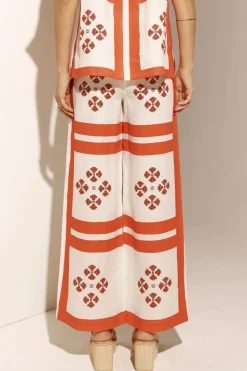 Zoe Kratzmann Pants|Breeze Pant - Tamarillo Scarf